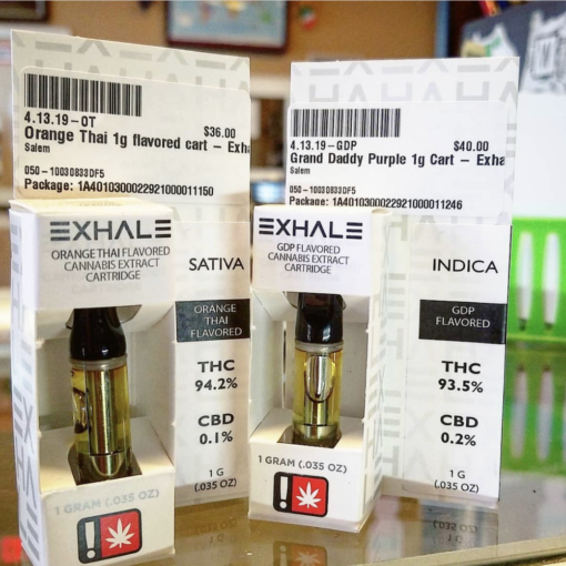 exhale carts